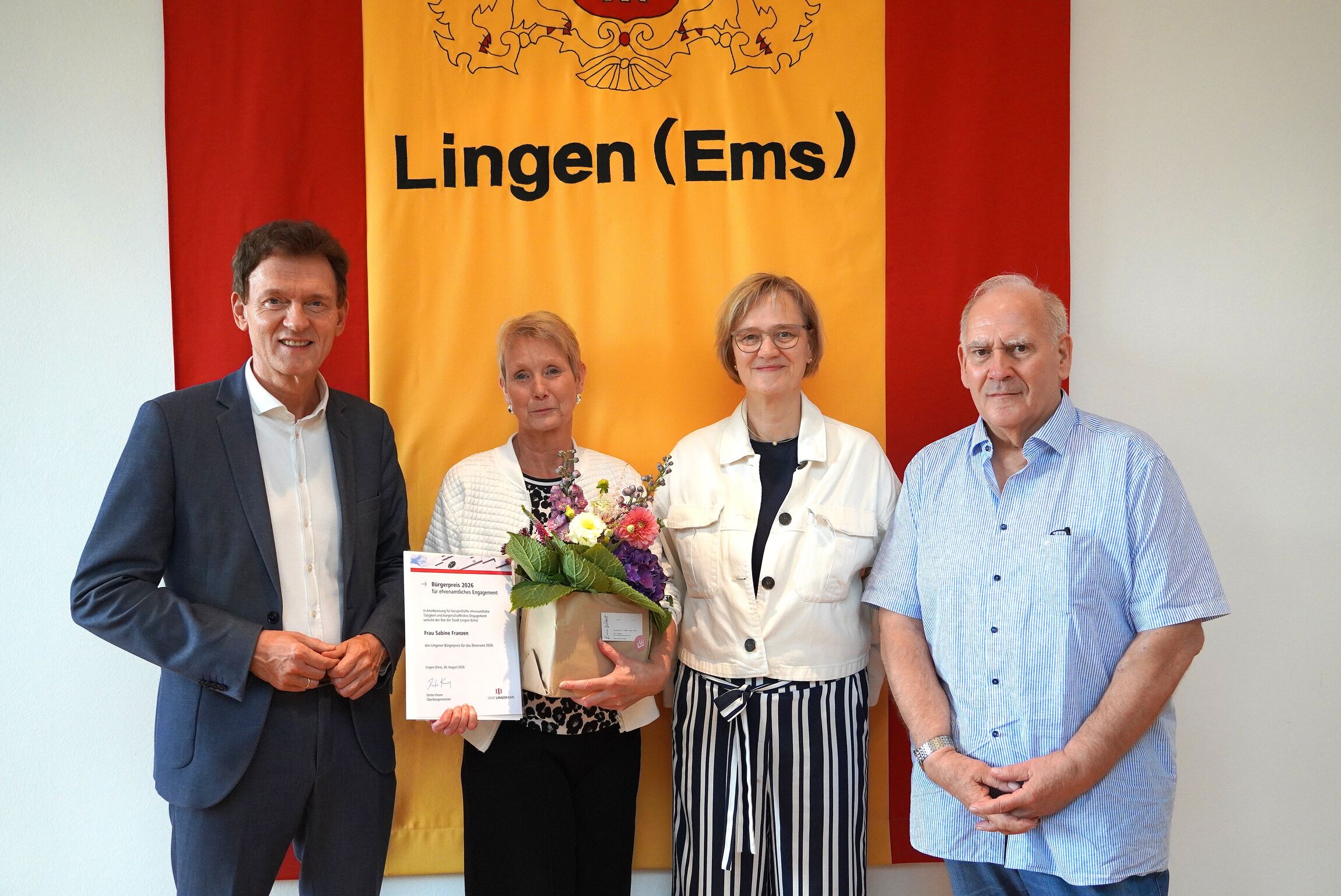 Bürgerpreis 2025 Stadt Lingen Sabine Franzen