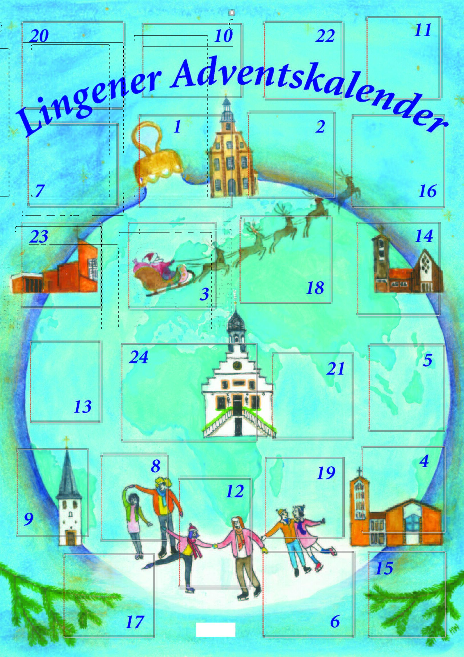 Titelbild Lingener Adventskalender 2026