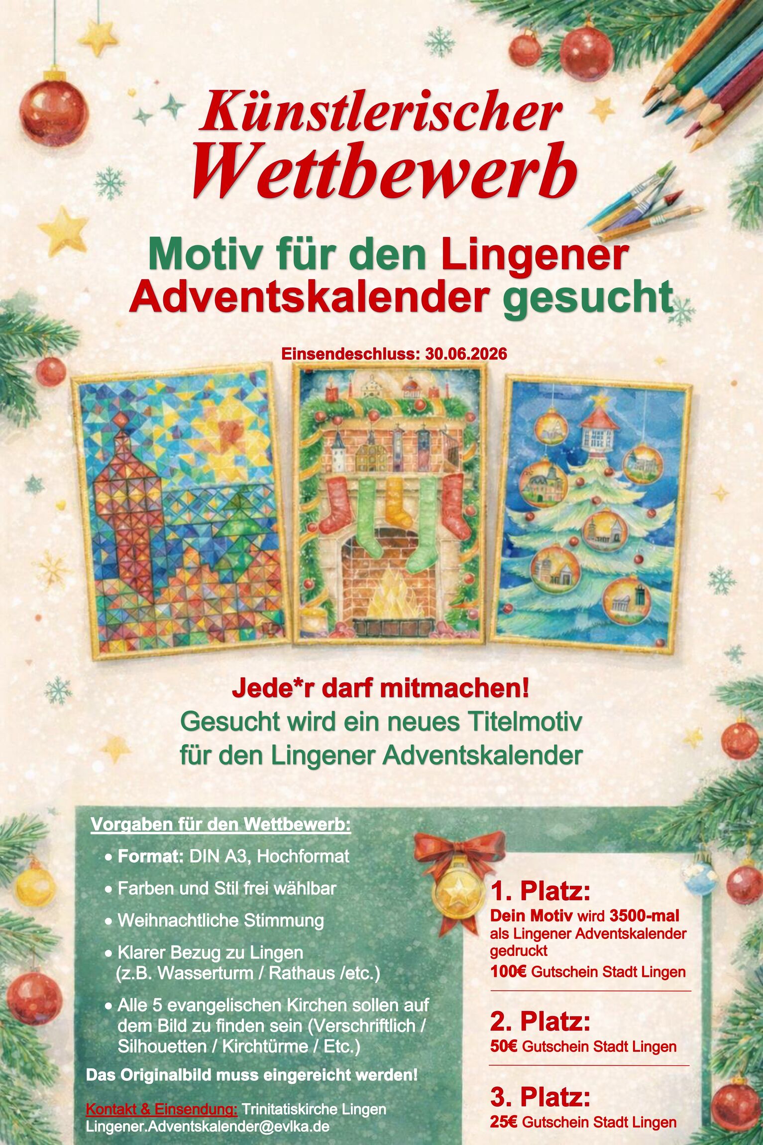 Wettbewerb Adventskalender