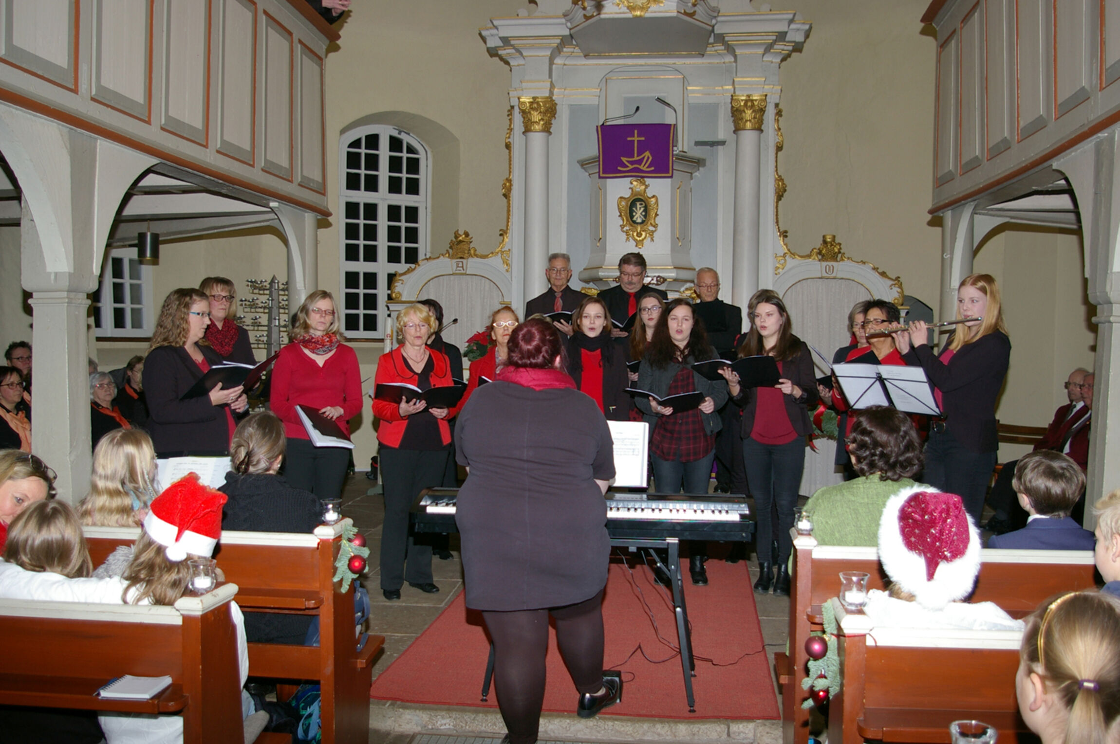 Der St. Annen-Chor beim Chorkonzert