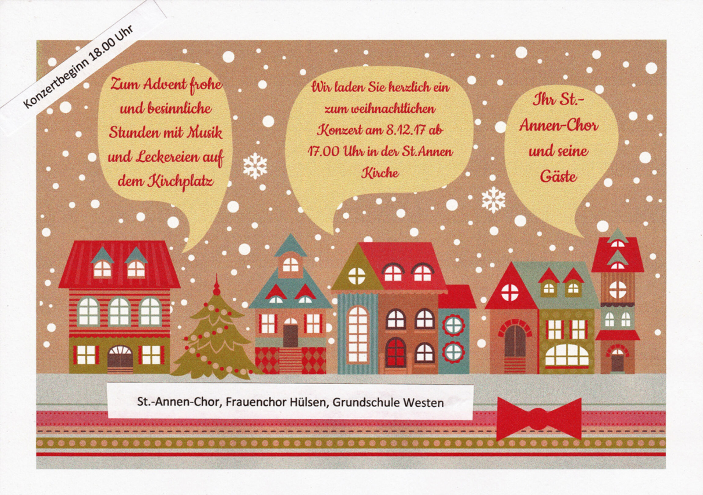 Vier Chöre laden ein 