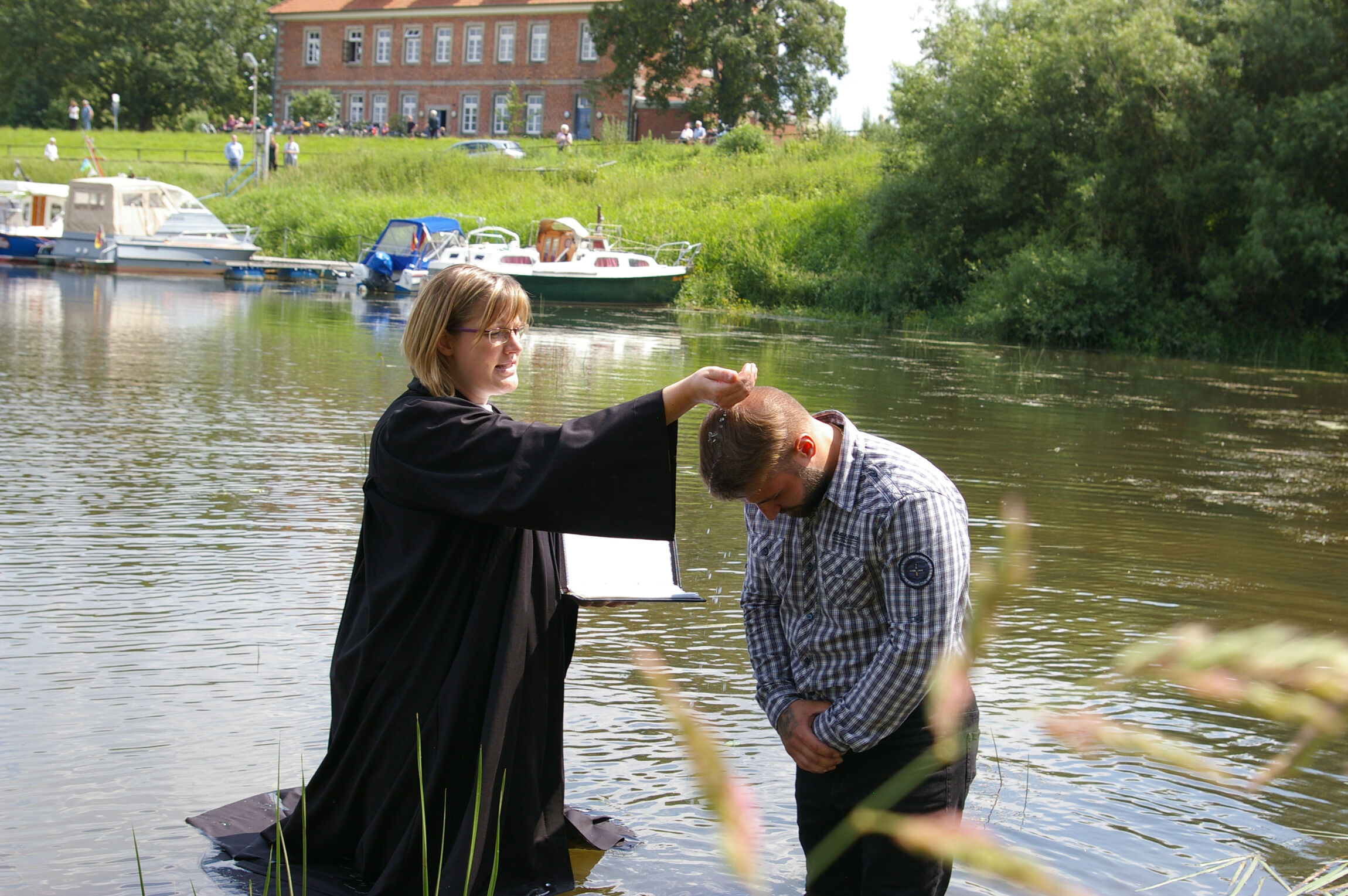 Corinna Schäfer tauft