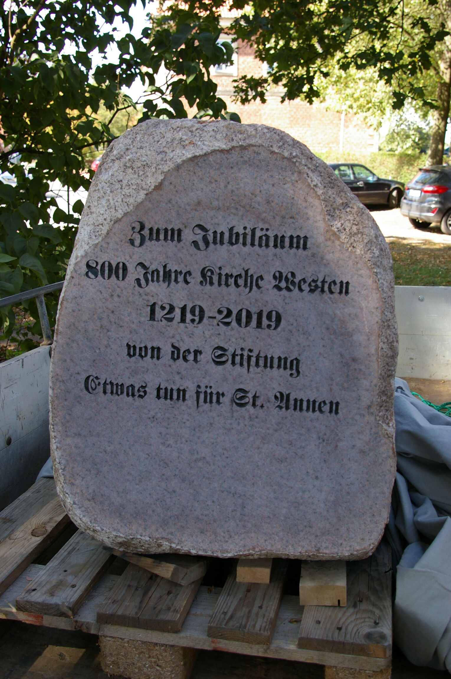 Gedenkstein zur Erinnerung