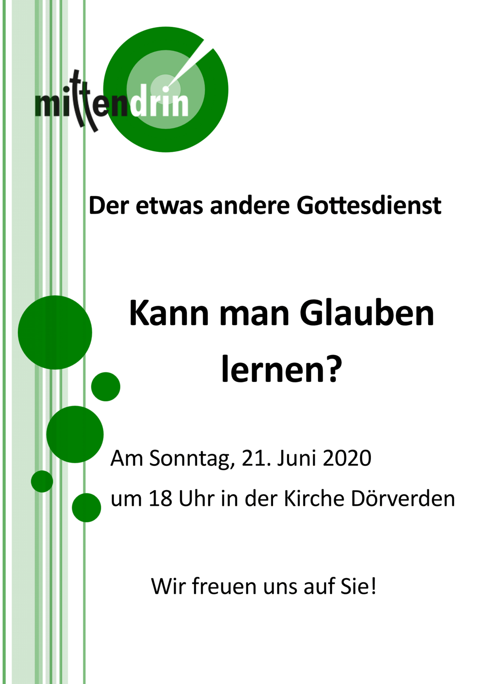 mittendrin Gottesdienst 