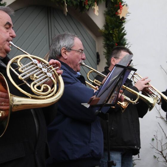 09 Posaunenchor Weihnachtsmarkt 2013