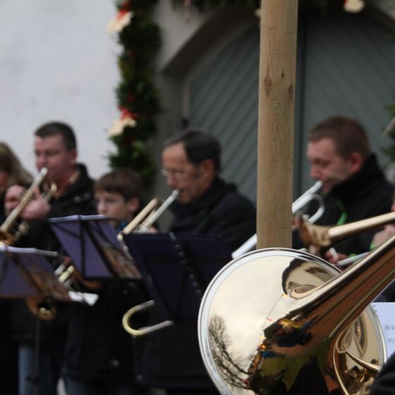17 Posaunenchor Weihnachtsmarkt 2013