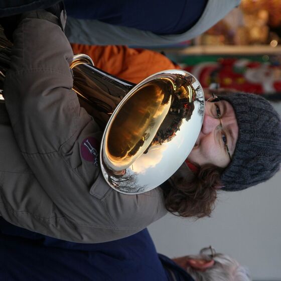 23 Posaunenchor Weihnachtsmarkt 2013