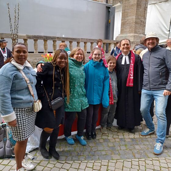 Abschlussgottesdienst des Kirchentages in Hannover