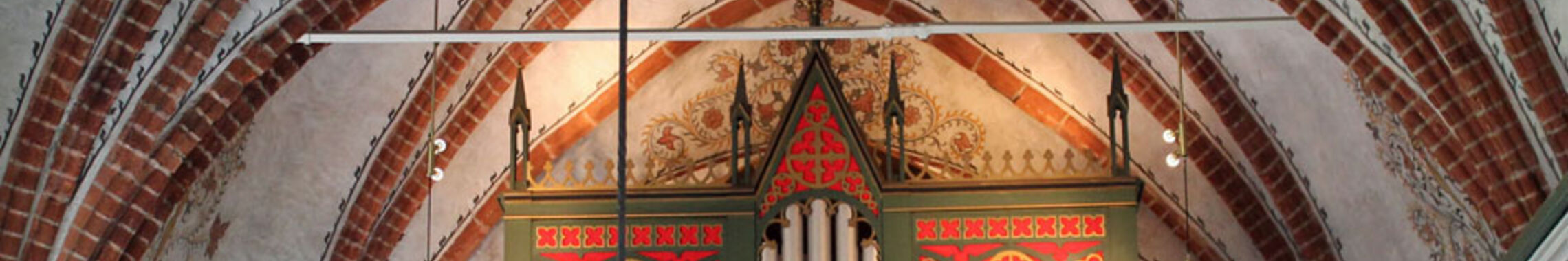 Orgelprospekt der Sankt Laurentiuskirche Müden