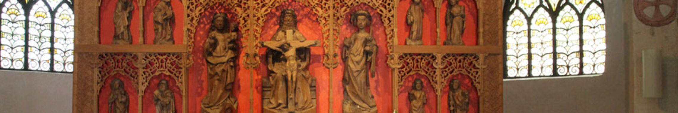 Der Altar in der Wolterdinger Kirche