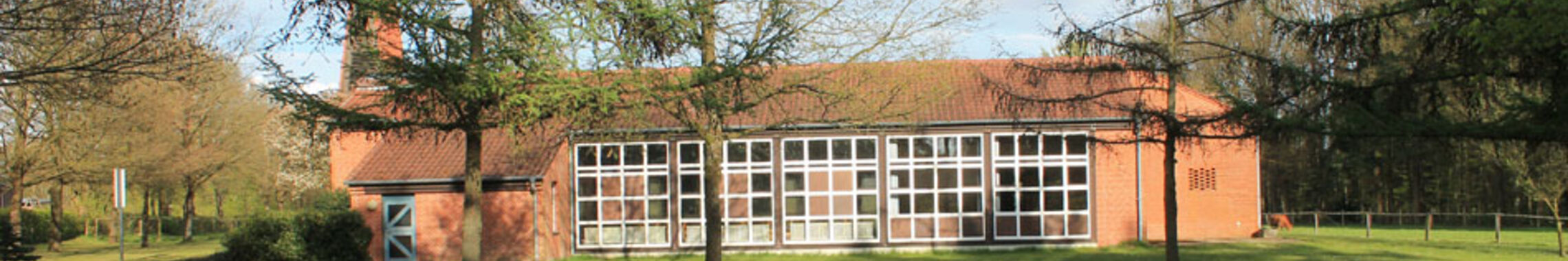 Panorama-Ansicht der Kapelle der Sieben Barmherzigkeiten in Stübeckshorn