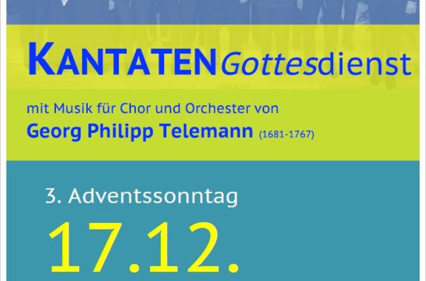 Plakat Kantatengottesdienst 2023