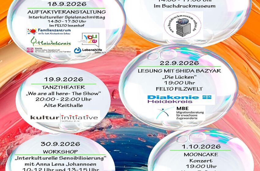 Plakat, Interkulturelle Woche, Soltau
