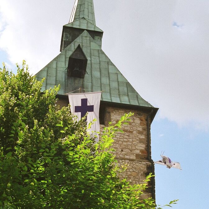 Kirchturm Stiftungsfest
