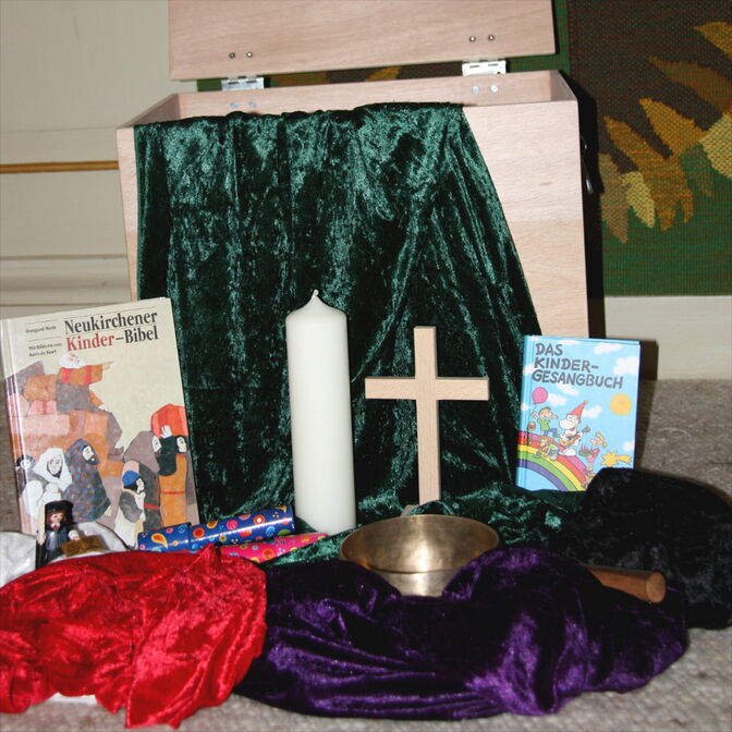 Kirche entdecken Kiste